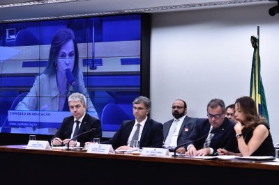 Em audiência requerida pela deputada Dorinha o ministro do Planejamento participa de debate sobre o orçamento da educação