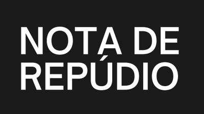 NOTA DE REPÚDIO