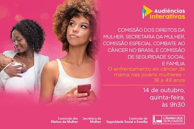 Debate sobre câncer de mama entre mulheres mais jovens