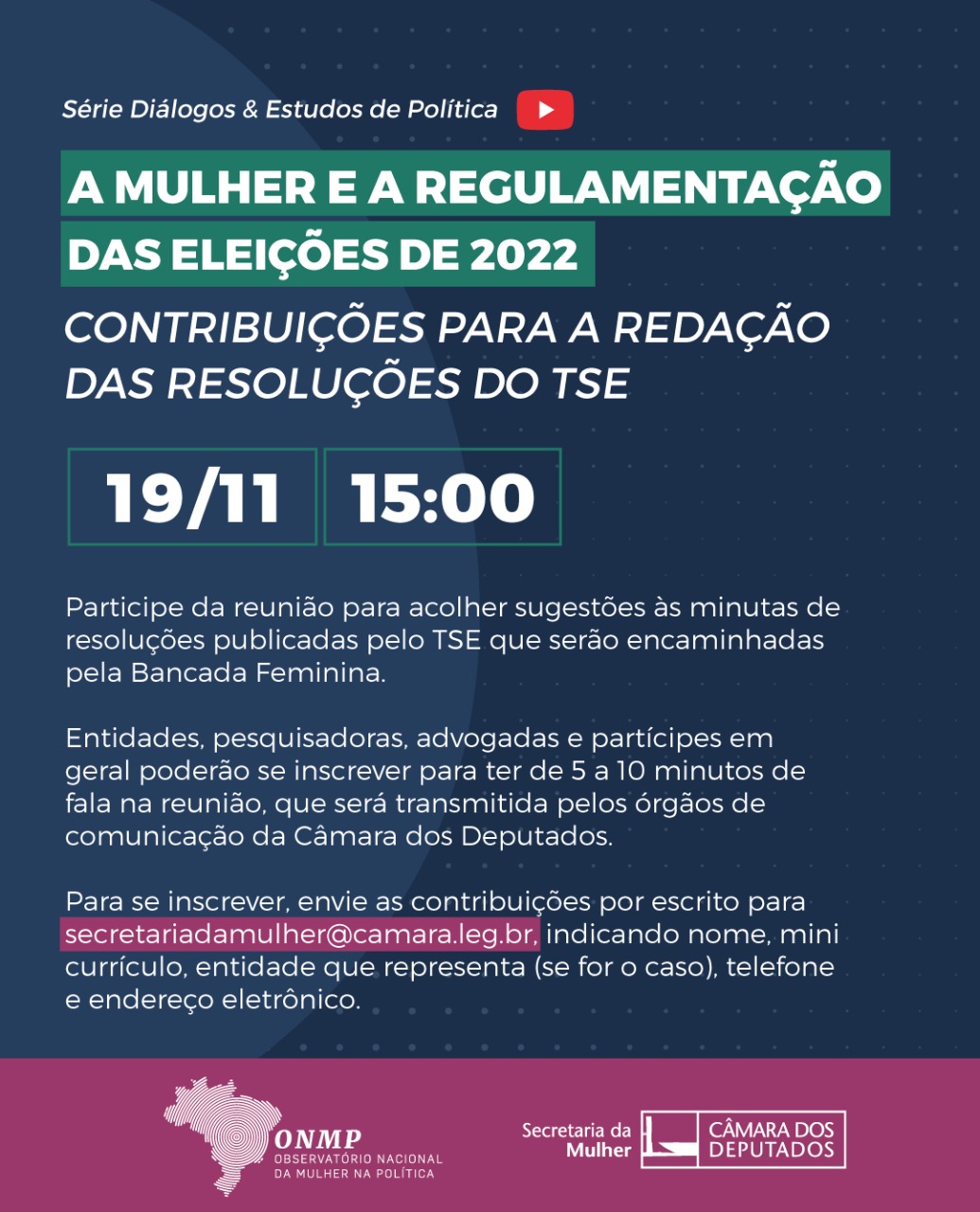 Divulgação do evento