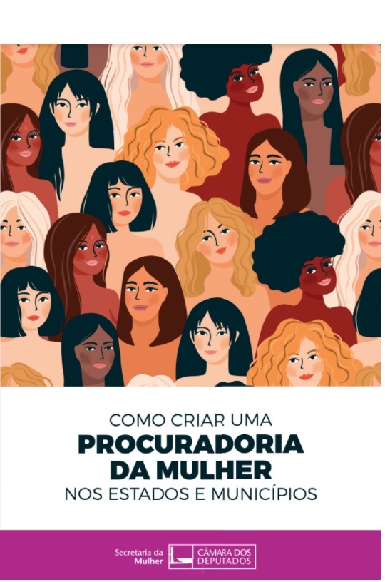 Capa da Cartilha sobre como Criar Procuradorias da Mulher 