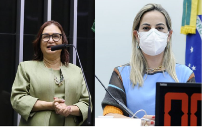 Deputadas Rosa Neide e Policial Katia