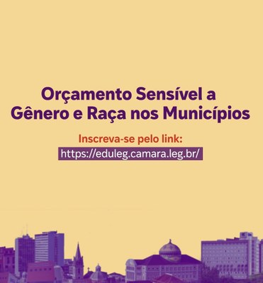 Curso Orçamento Sensível a Gênero e Raça nos Municípios