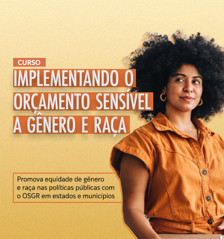 Curso orçamento sensível a gênero e raça 2026