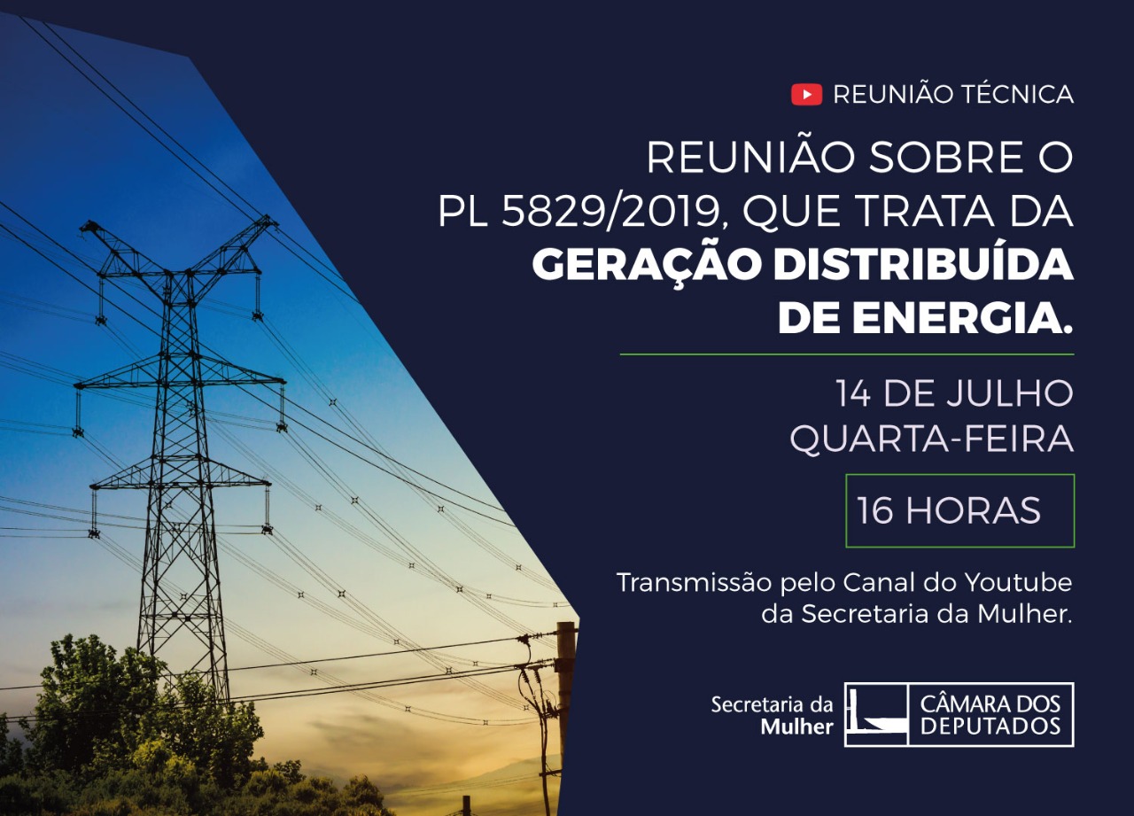 Bancada feminina debate projeto de geração distribuída e energia renovável