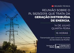 Bancada feminina debate projeto de geração distribuída e energia renovável