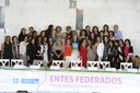 Dâmina participa de evento em defesa dos direitos das mulheres na Câmara Federal