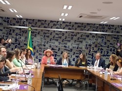 Bancada feminina cobra rigor no enfrentamento à violência contra mulheres em encontro com procuradora agredida