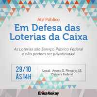 Erika promove audiência e ato públicos na tarde de hoje