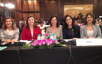 Na reunião do BRICS, deputada Dorinha destaca empoderamento feminino e proteção ao meio ambiente