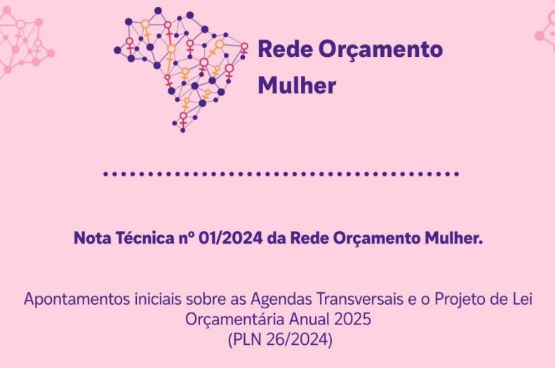 Nota Técnica da Rede Orçamento Mulher revela impacto das dotações orçamentárias no PLOA 2025 para Agendas Transversais