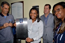 Rosangela Gomes participa do lançamento das obras do novo Centro de Imagens do Hospital da Posse