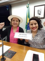 Vivi Reis é eleita procuradora adjunta da Procuradoria da Mulher da Câmara