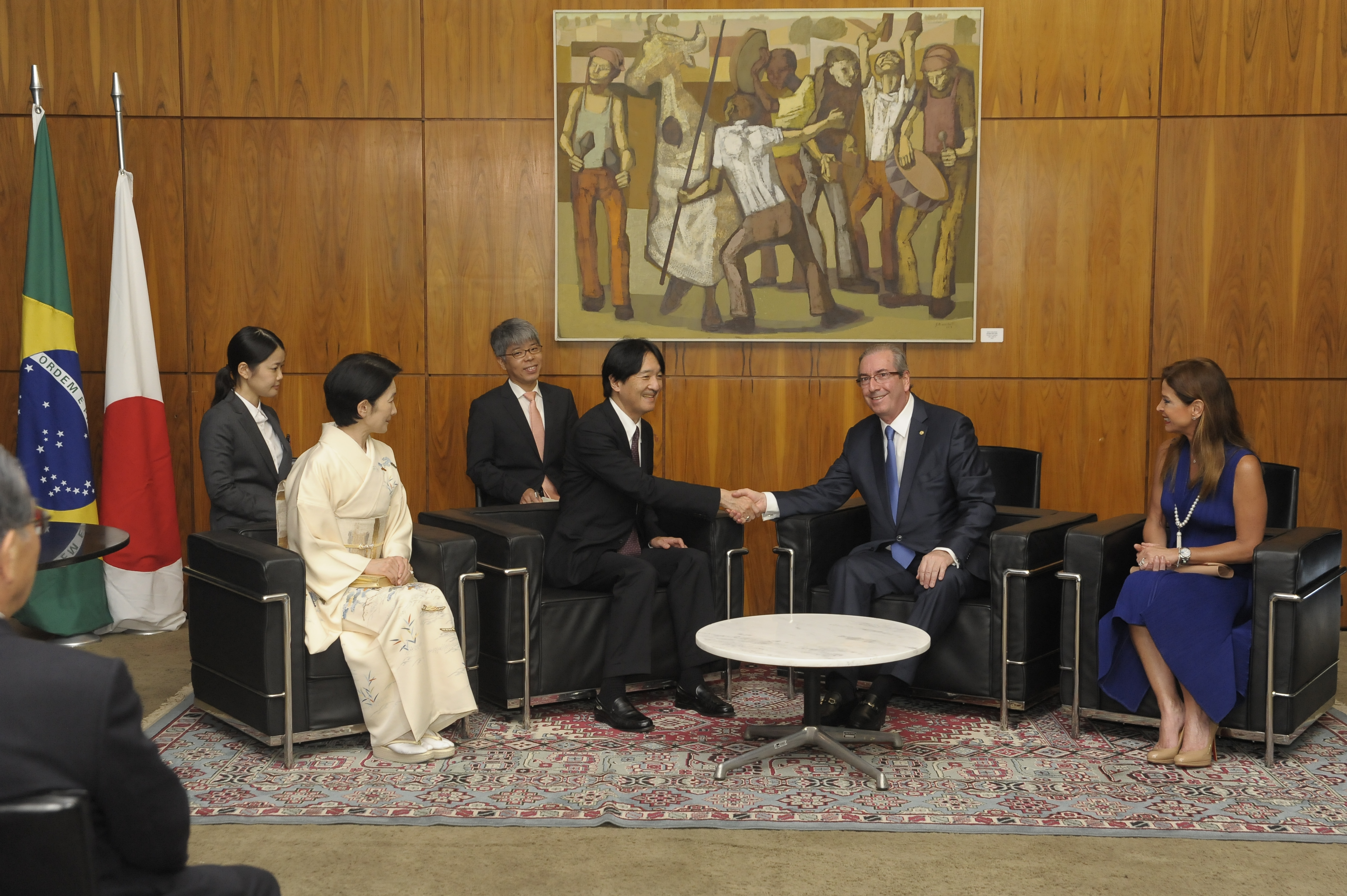 Câmara recebe visita de príncipe do Japão