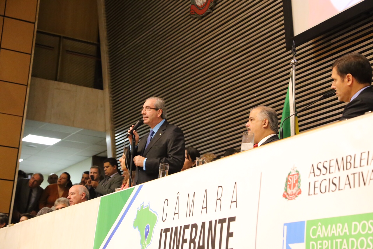 Cunha reafirma urgência do pacto federativo em debate do Câmara Itinerante em São Paulo