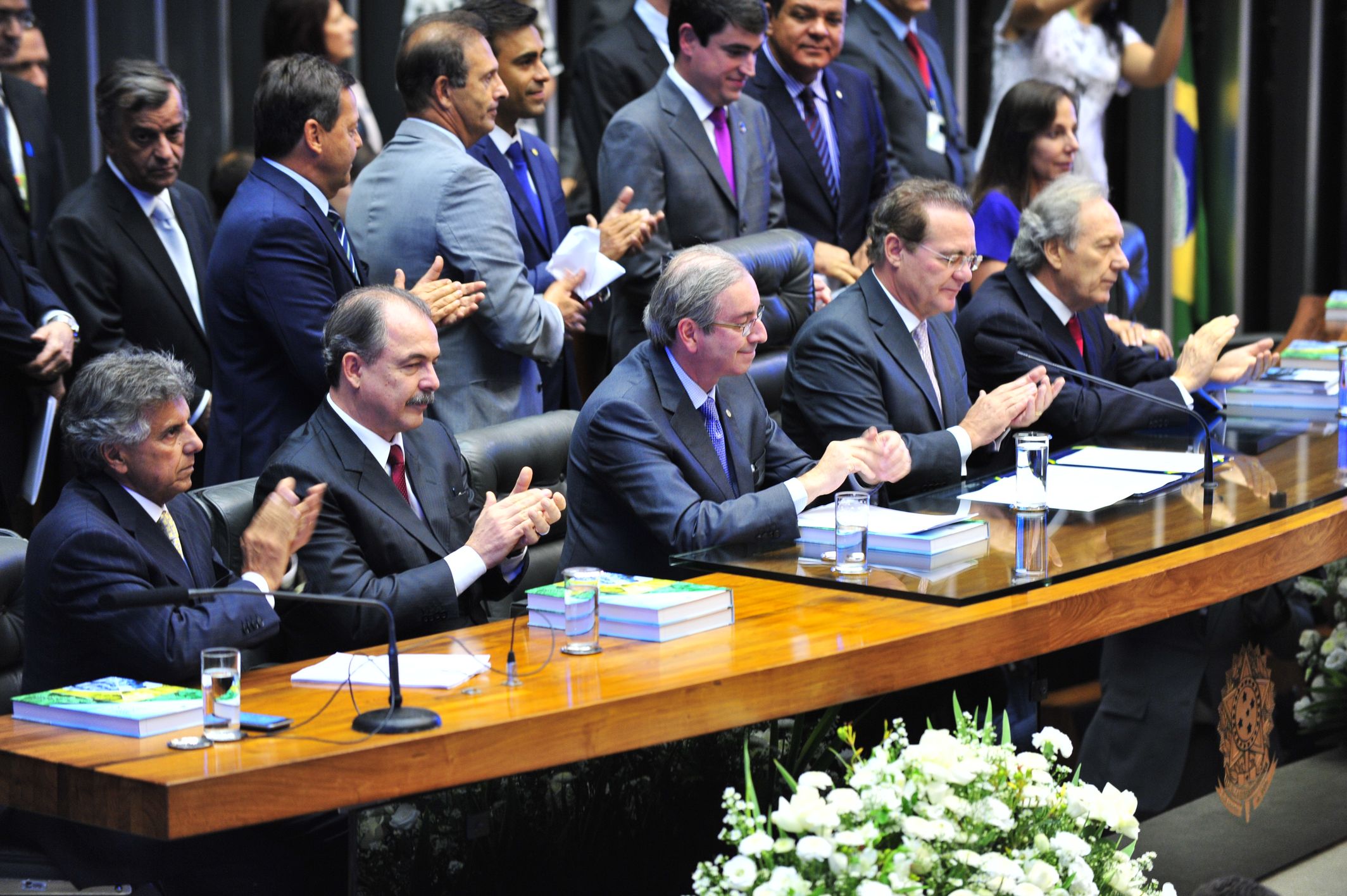Eduardo Cunha reafirma na abertura do ano legislativo prioridade para reforma política e pacto federativo