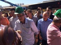 Eduardo Cunha visita obras dos Jogos Olímpicos no Rio