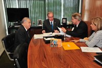 Presidente do TST se reúne com Eduardo Cunha para discutir projetos sobre Justiça do Trabalho