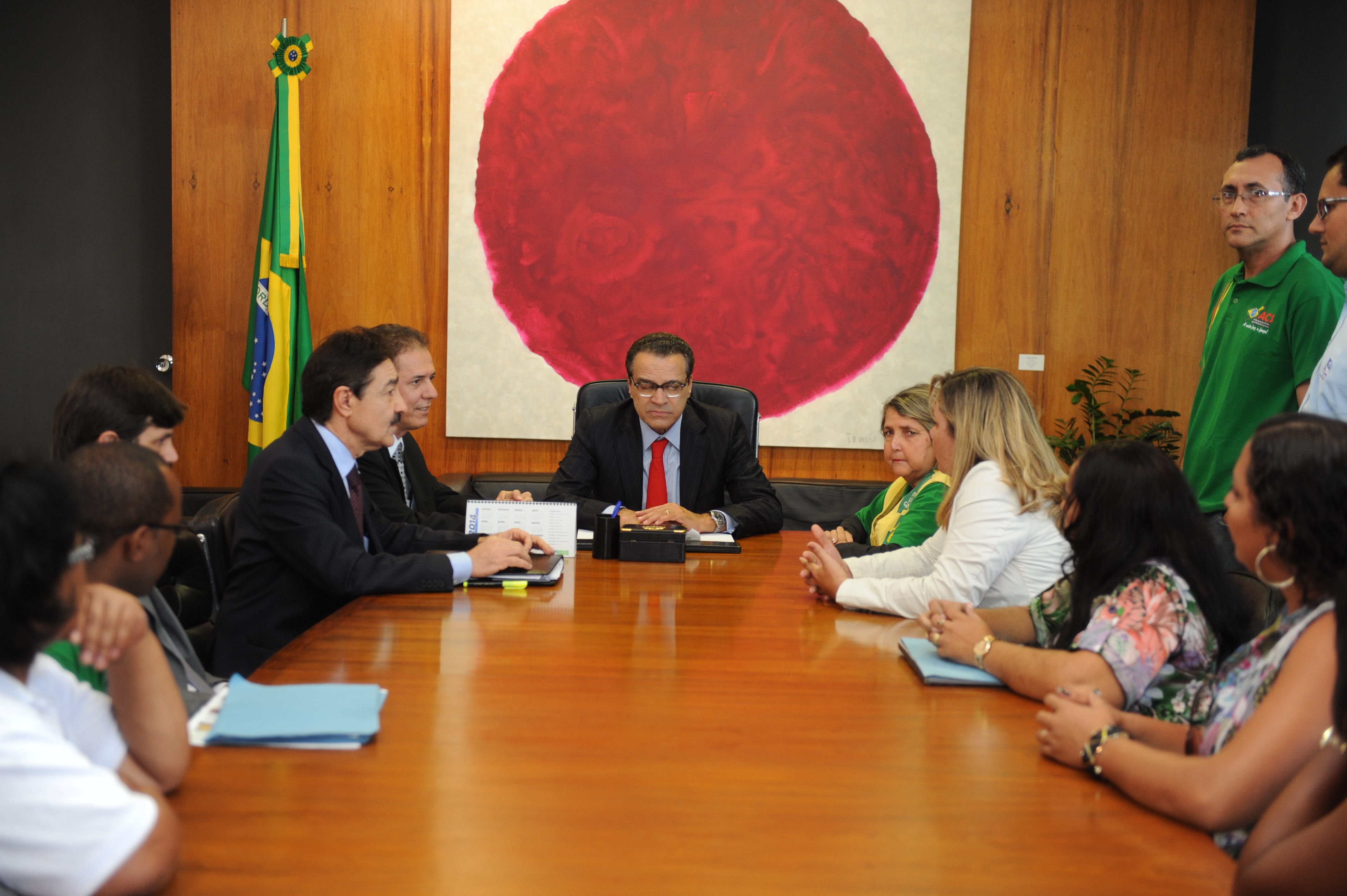 Agentes de saúde agradecem apoio de Henrique Alves para inclusão de piso salarial na pauta da Câmara