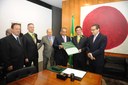 Câmara entrega medalhas aos ministros Luiz Fux e Aguinaldo Ribeiro