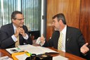 Henrique Alves e relator da reforma política acertam detalhes da votação
