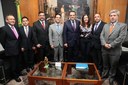 Henrique Eduardo Alves recebe presidente da Câmara da Colômbia