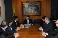  Henrique Eduardo Alves recebe procuradores de Justiça 