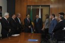 Henrique Alves discute ampliação de acordos comerciais com vice-presidente do parlamento russo
