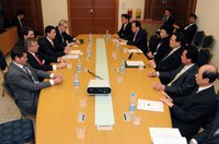 Marco Maia discute relações comerciais com presidente da Assembleia Nacional da República da Coreia