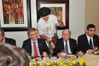 Marco Maia e Joseph Blatter afirmam que o Brasil fará a mais extraordinária Copa do Mundo de todos os tempos