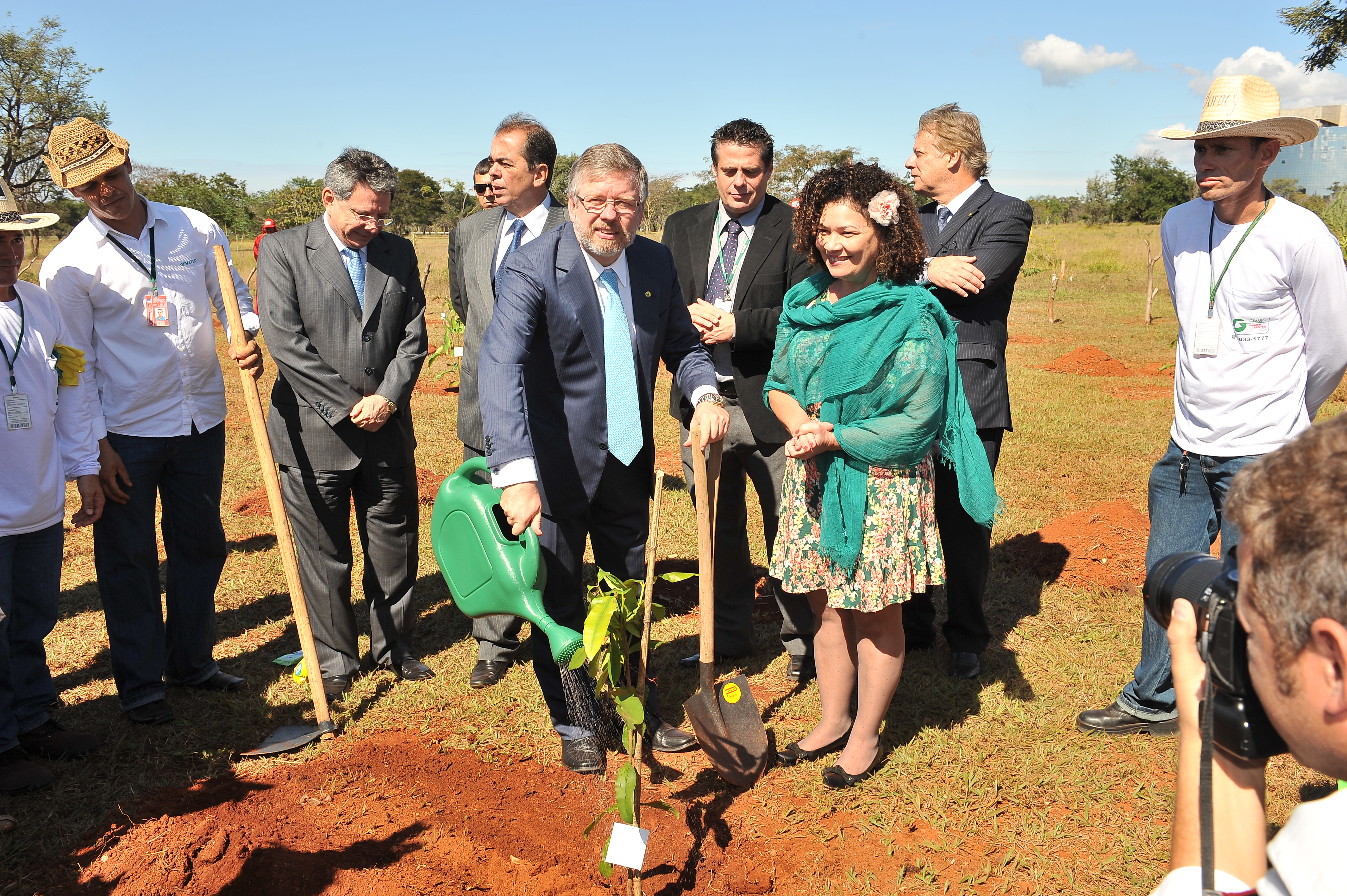 Marco Maia inaugura o Arboreto das Nações Rio+20