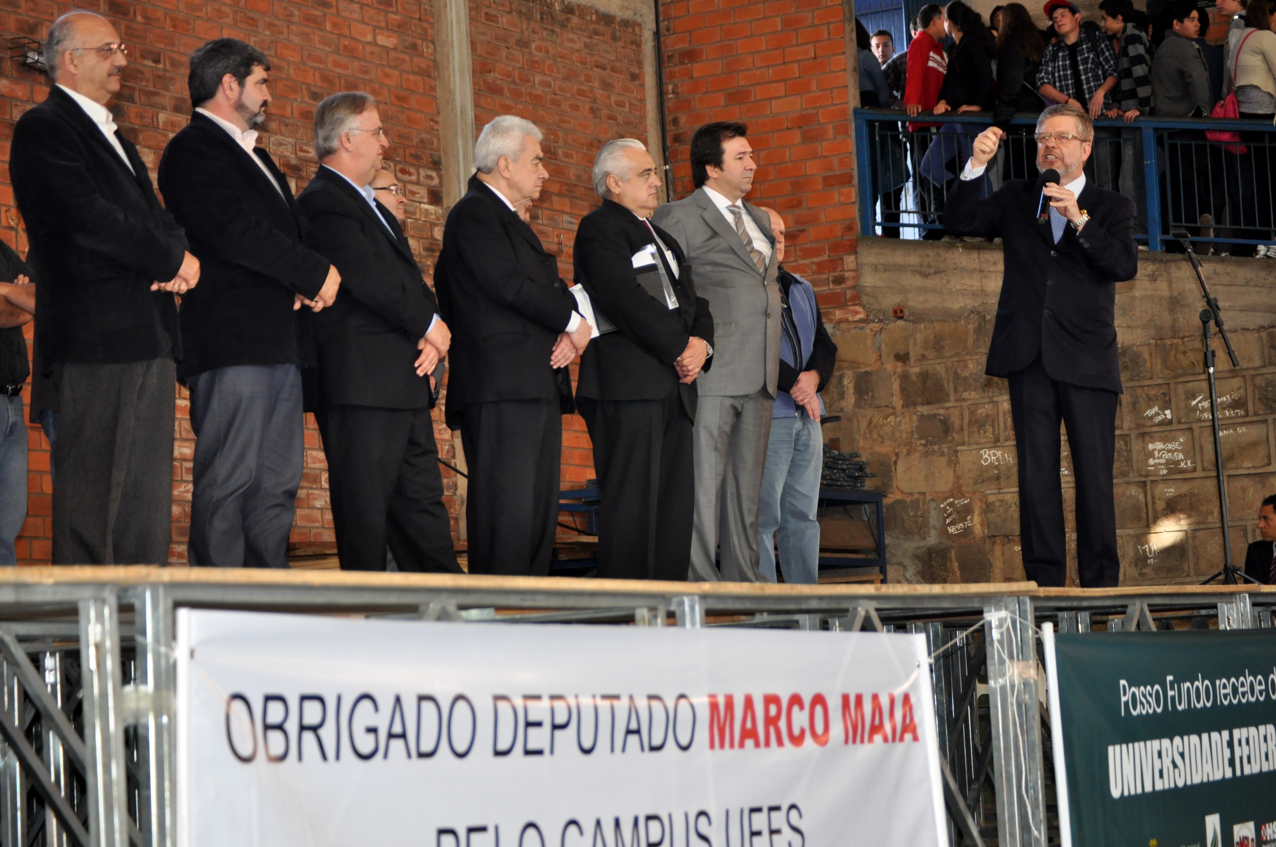 Marco Maia participa de ato que comemora instalação do curso de Medicina pela UFFS, em Passo Fundo