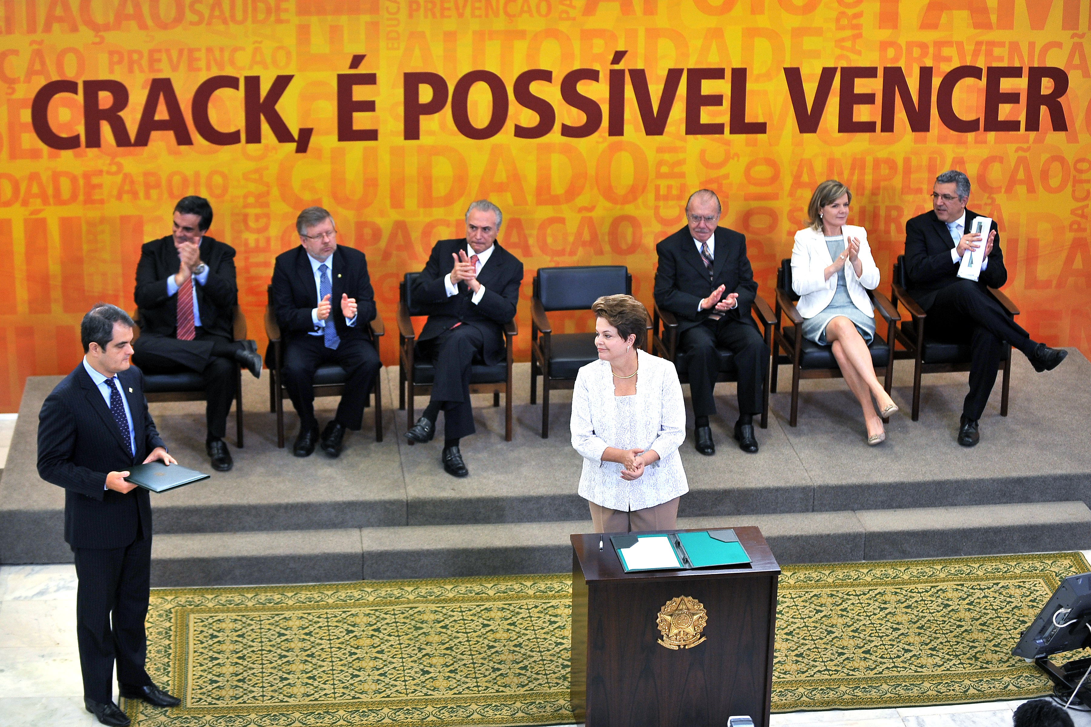 Marco Maia participa do lançamento do Plano de Ações contra o Crack e outras drogas