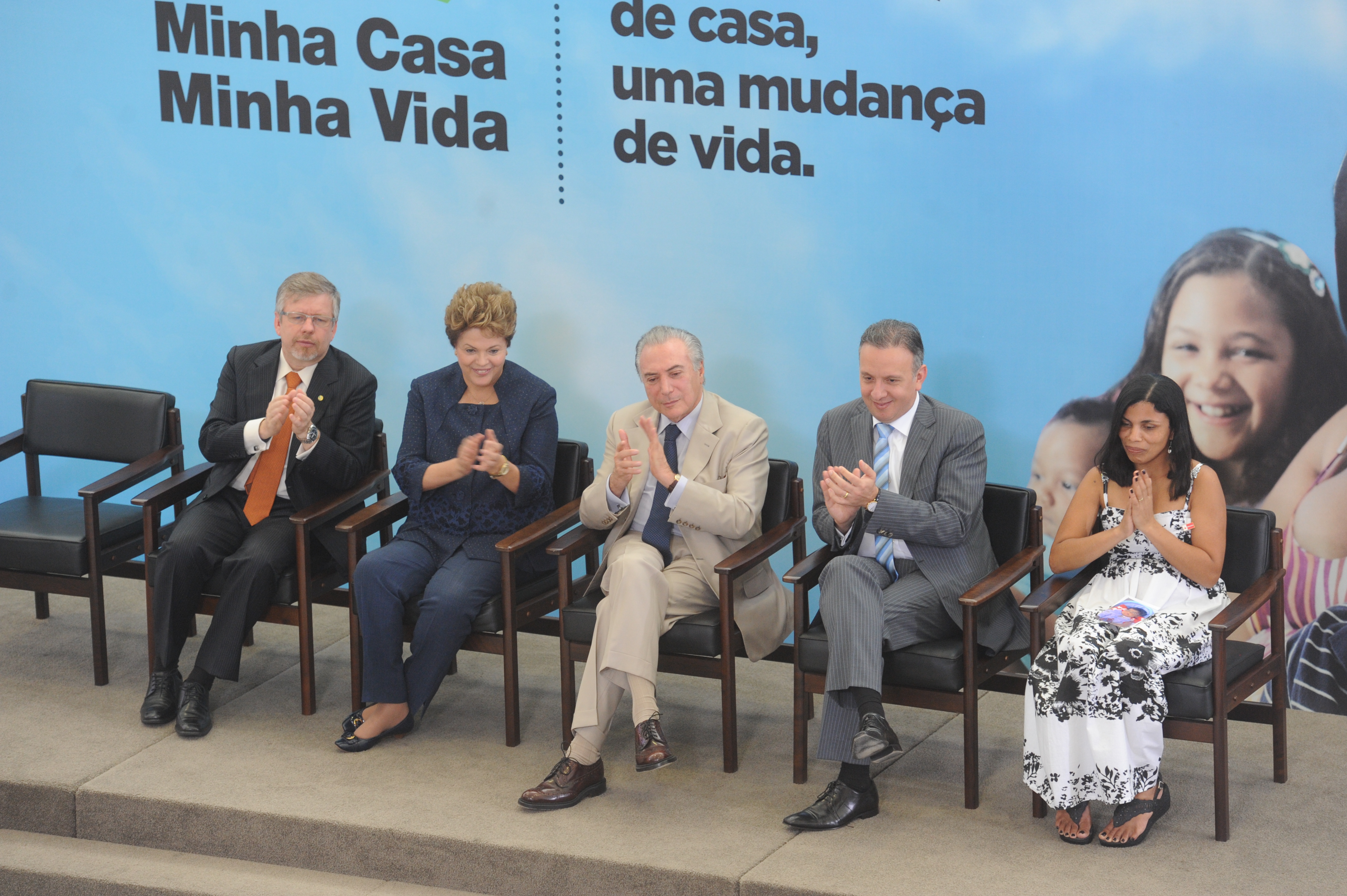 Marco Maia prestigia o anúncio da entrega de um milhão de moradias e a contratação de novas unidades habitacionais do Minha Casa, Minha Vida