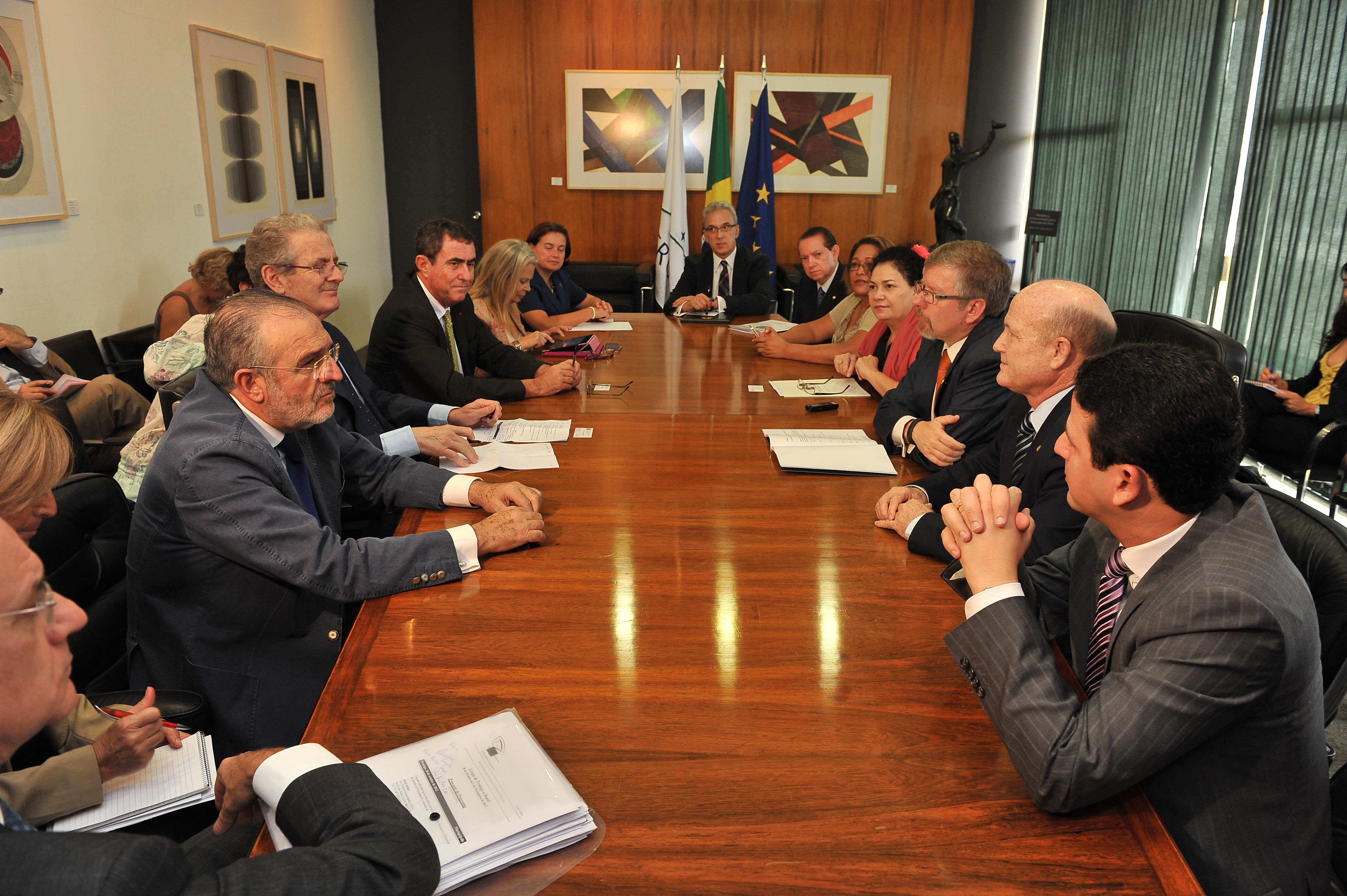 Marco Maia recebe Delegação do Parlamento Europeu