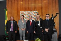 Marco Maia recebe diretoria da Polícia Rodoviária Federal