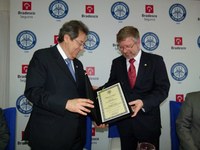 Marco Maia recebe homenagem da Associação Comercial do Rio de Janeiro