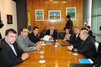 Marco Maia recebe membros da Comissão Especial de Medidas Preventivas Diante de Catástrofes