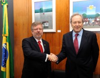  Marco Maia recebe ministro Lewandowski 