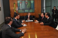 Marco Maia recebe o presidente da OAB, Ophir Cavalcante