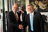 Marco Maia recebe o presidente do parlamento Sueco