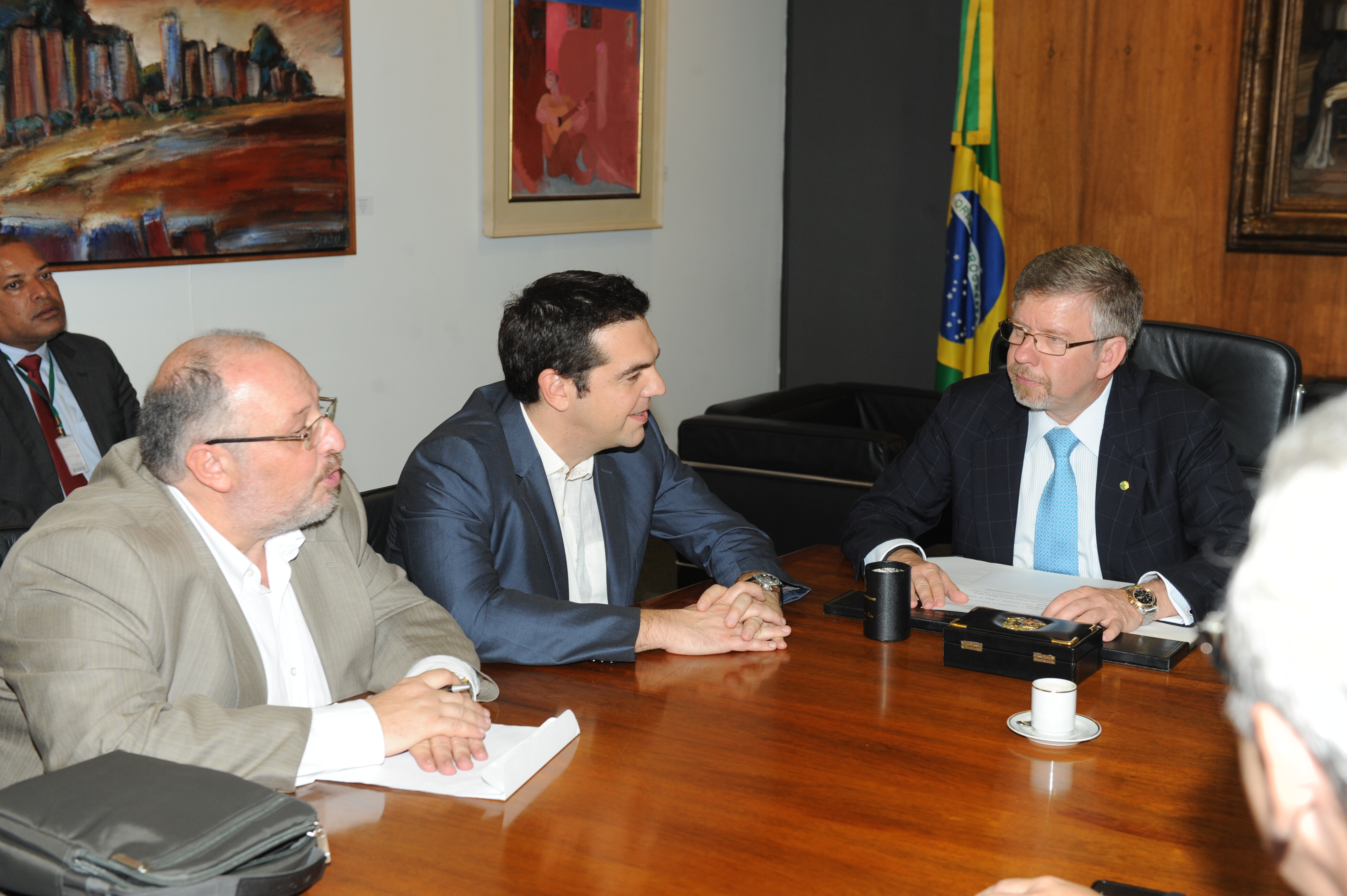 Marco Maia recebe partido de esquerda da Grécia