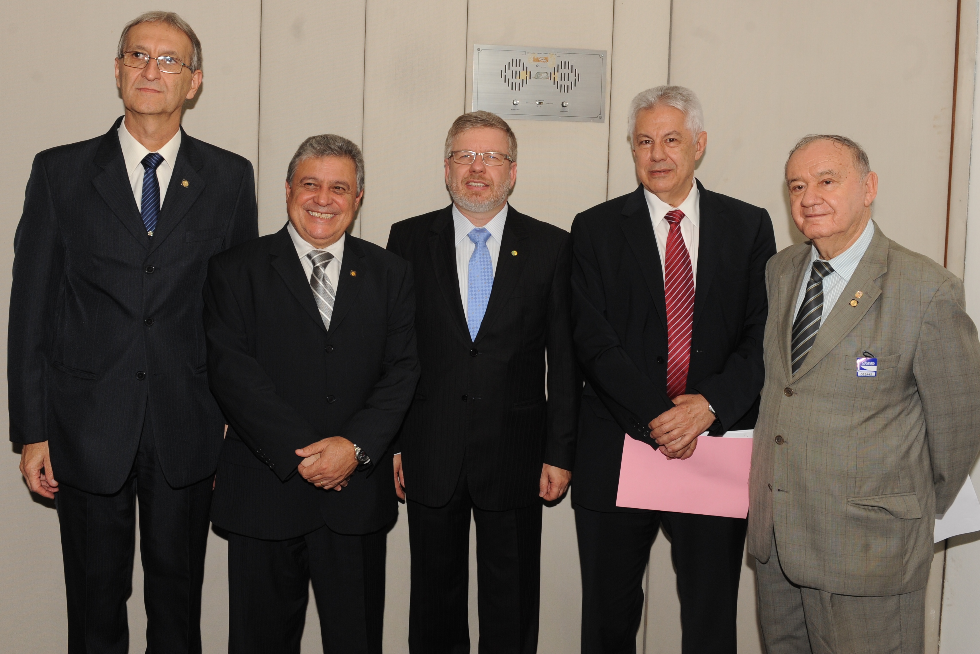 Marco Maia recebe presidente do CONFEA