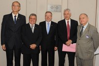 Marco Maia recebe presidente do CONFEA