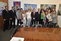 Marco Maia recebe professoras de Feliz, cidade mais alfabetizada do País