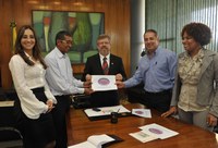 Marco Maia recebe representantes do Sindicato dos Metalúrgicos do ABC