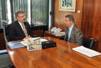 Marco Maia recebe Secretário Nacional de Organização da Rio + 20