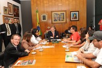 Marco Maia recebe Servidores Públicos Federais