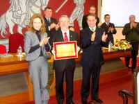 Marco Maia recebe títulos de cidadão Erechinense e Viadutense