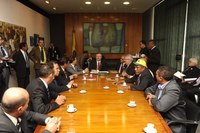 Marco Maia recebeu lideranças das centrais sindicais